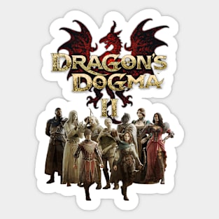 Dragons Dogma 2 Characters Sticker